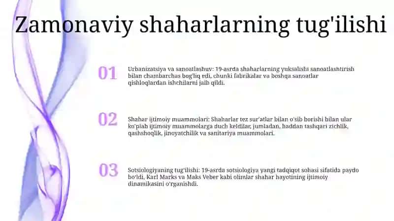 Xix- Asrda Shahar Sotsiologiya Va Sotsiologik Bilimlar 2
