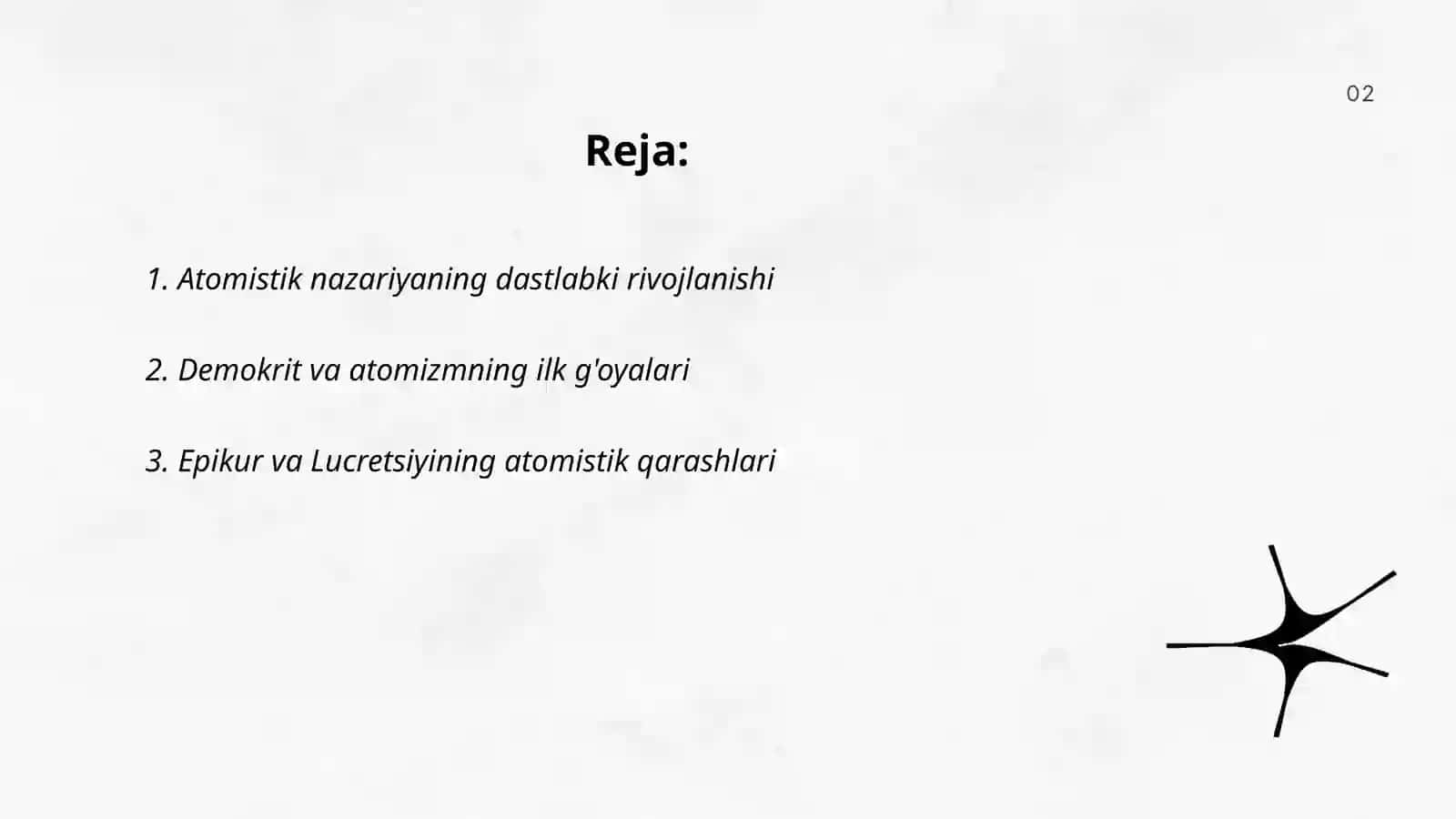 Atom molekulyar ta'limotning yaratilish tarixi 2