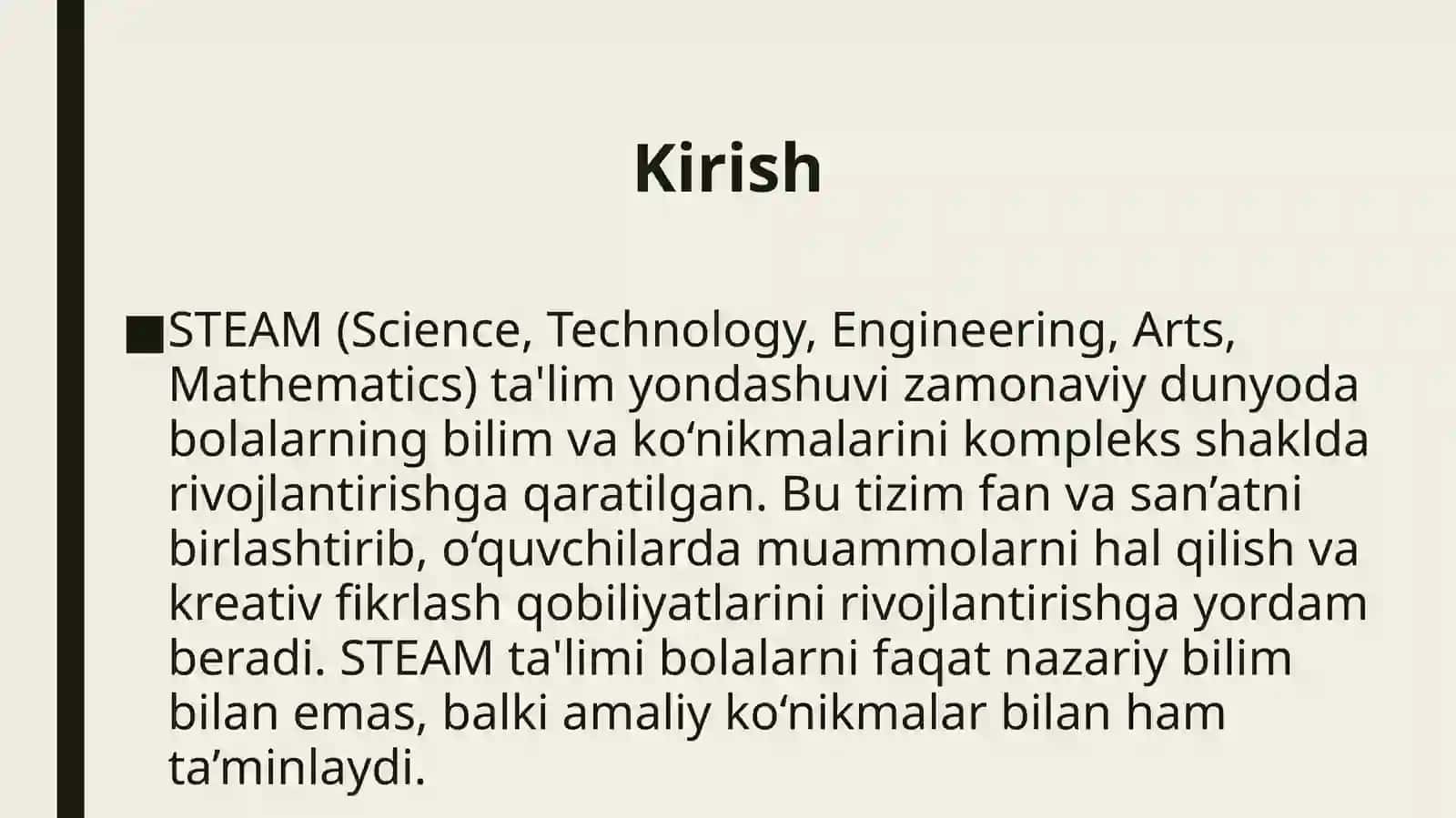 STEAM tilimi 2