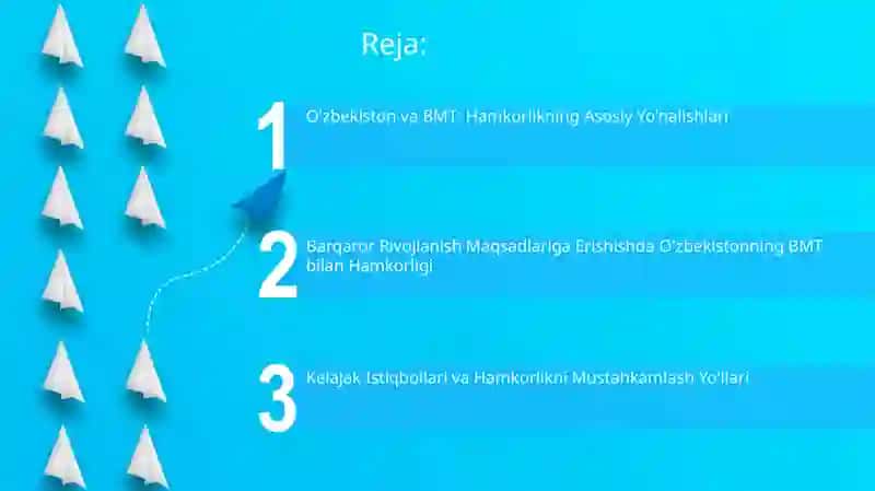 Oʻzbekistonning BMT bilan hamkorlik aloqalari 2