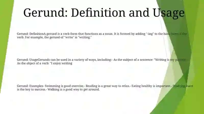 Gerund 2