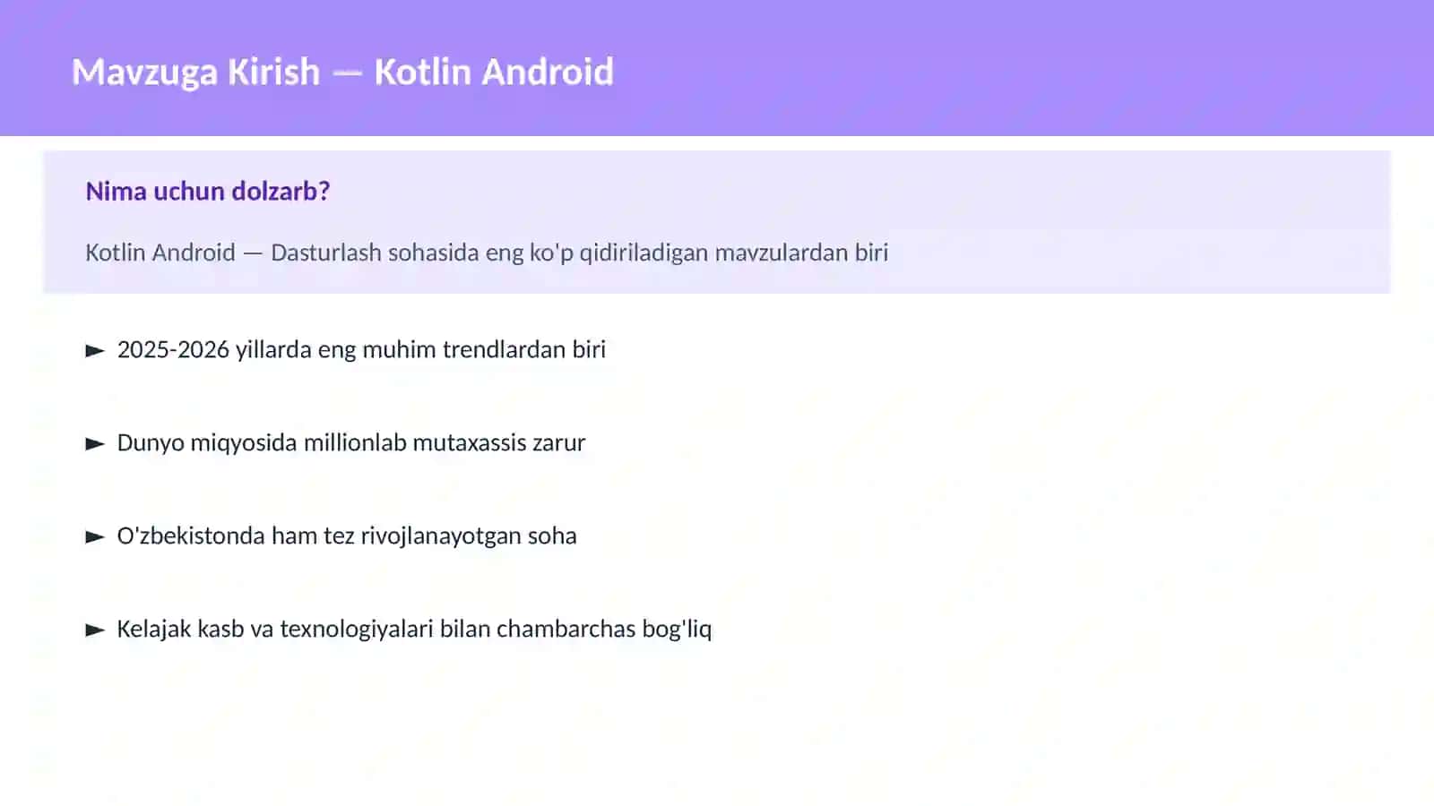Kotlin Android 2