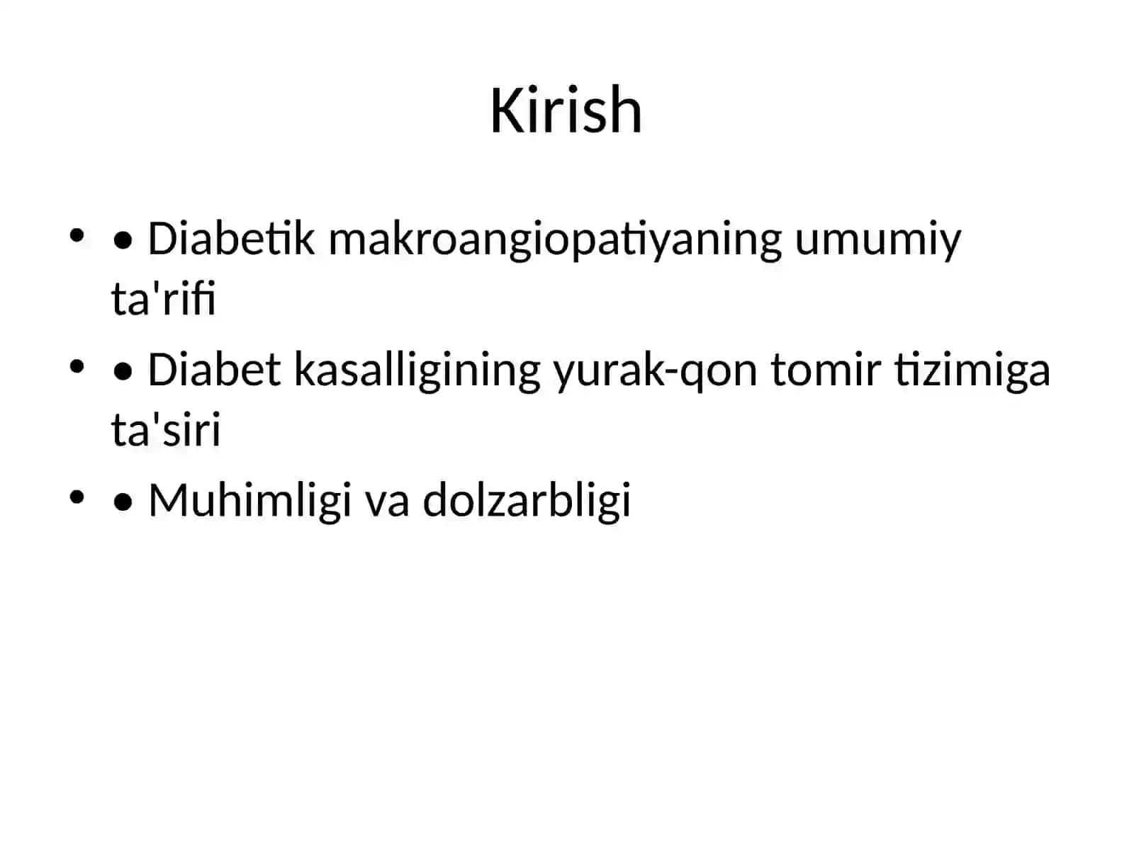 Diabetik Makroangiopatiya 2
