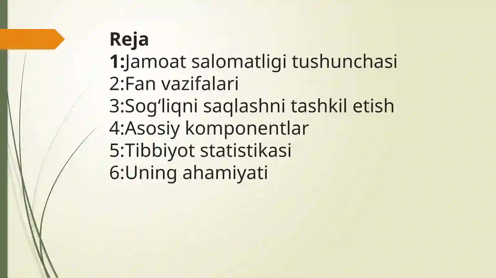 Tibbiyot statikasi uning sog'liqnisaqlashdagi ahamyati 2