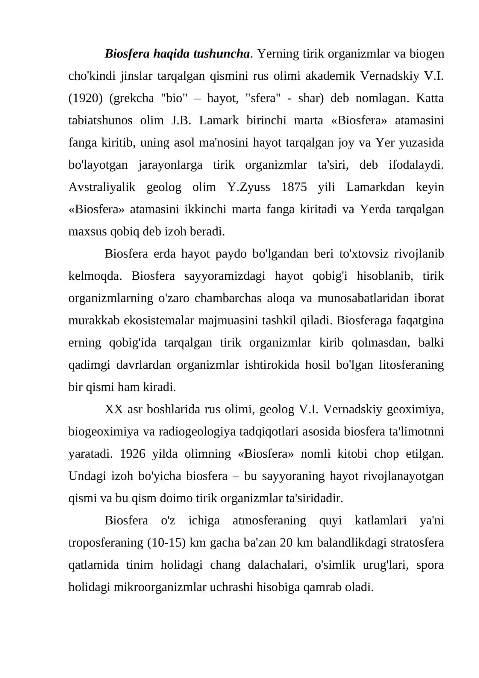 Bioekologik muammo va ularni kamayishni amalga oshirish 2