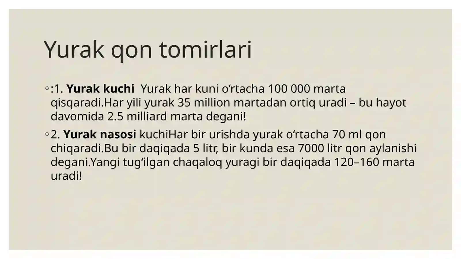 Yurak qontomirlari fiziologiyasi 2