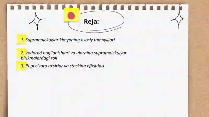 Supramolekulyar birikmalar kimyosi 2