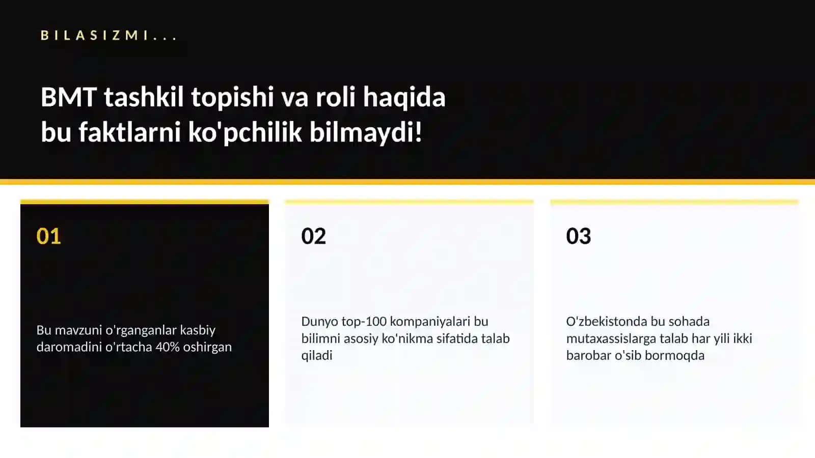BMT tashkil topishi va roli 2