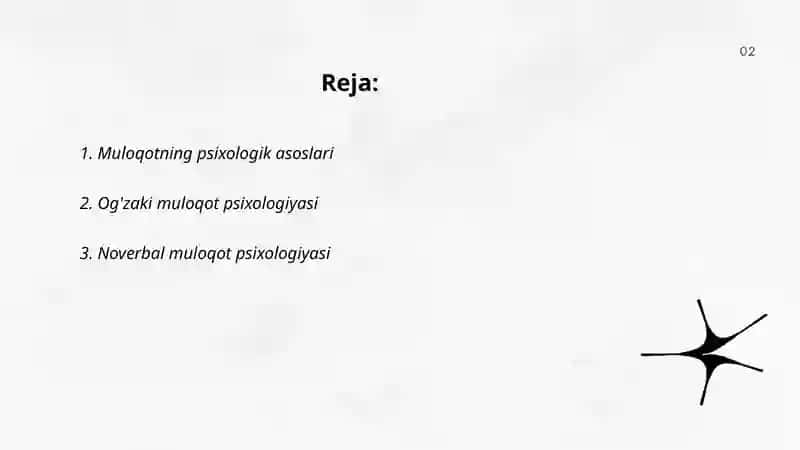 Muloqot psixalogiyasi 2
