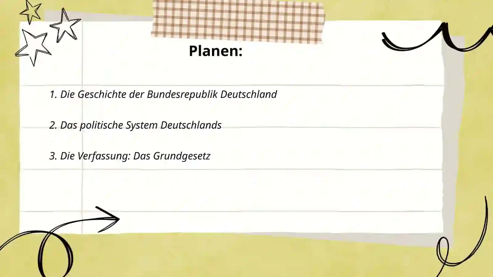 Eine kurze Ubersicht über die Bundesrepublik Deutschland 2