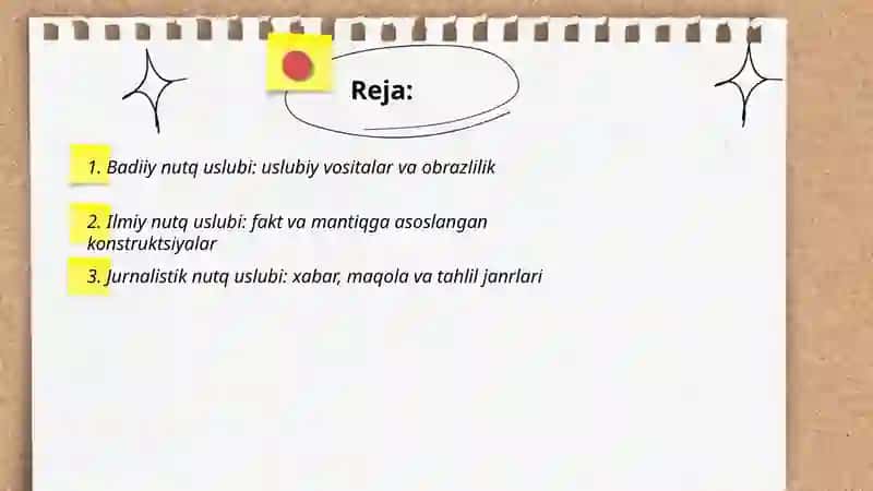 Nutq uslublari 2
