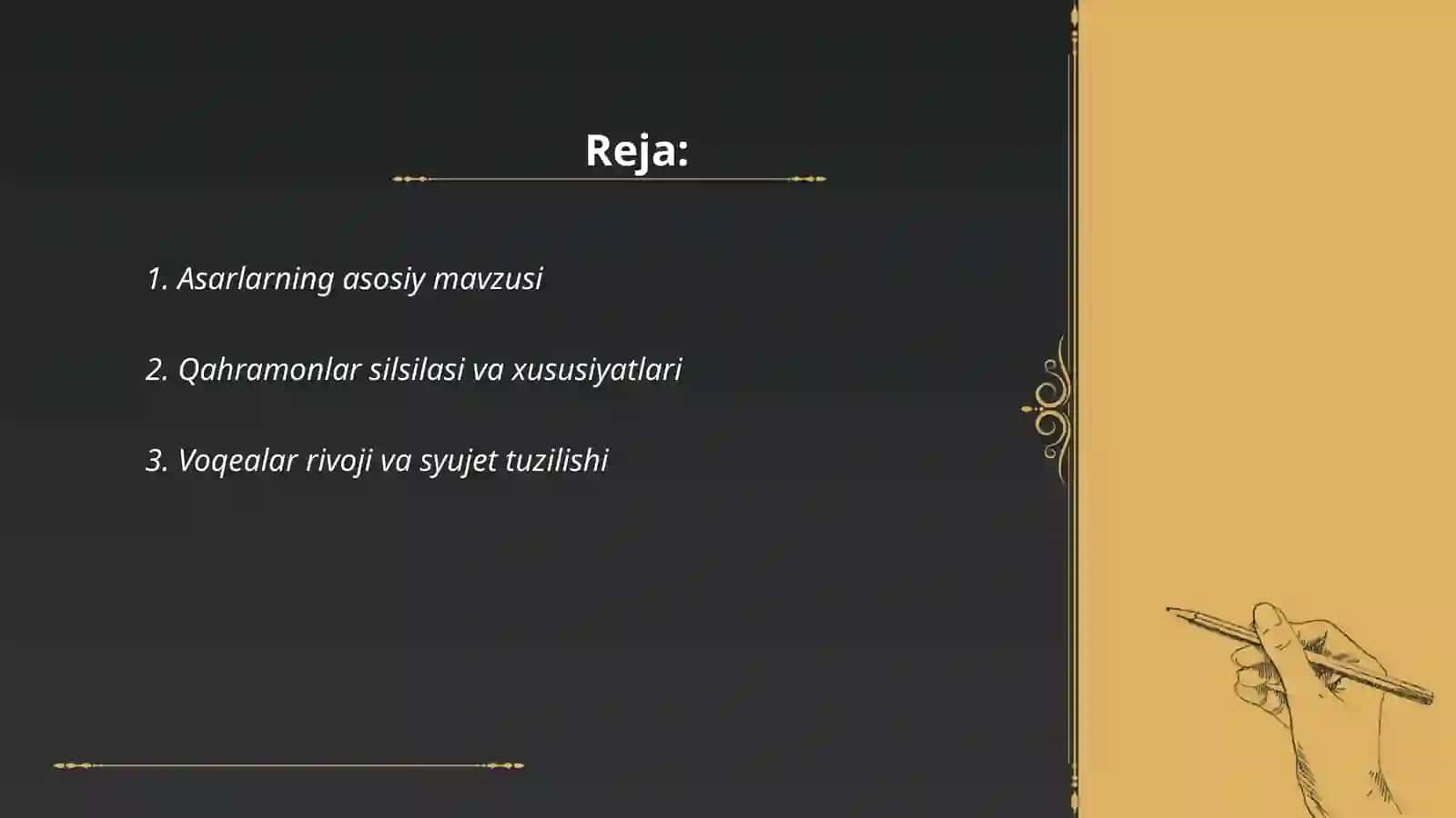 Amirlikning oltin taxti izidan, Halol luqma 2