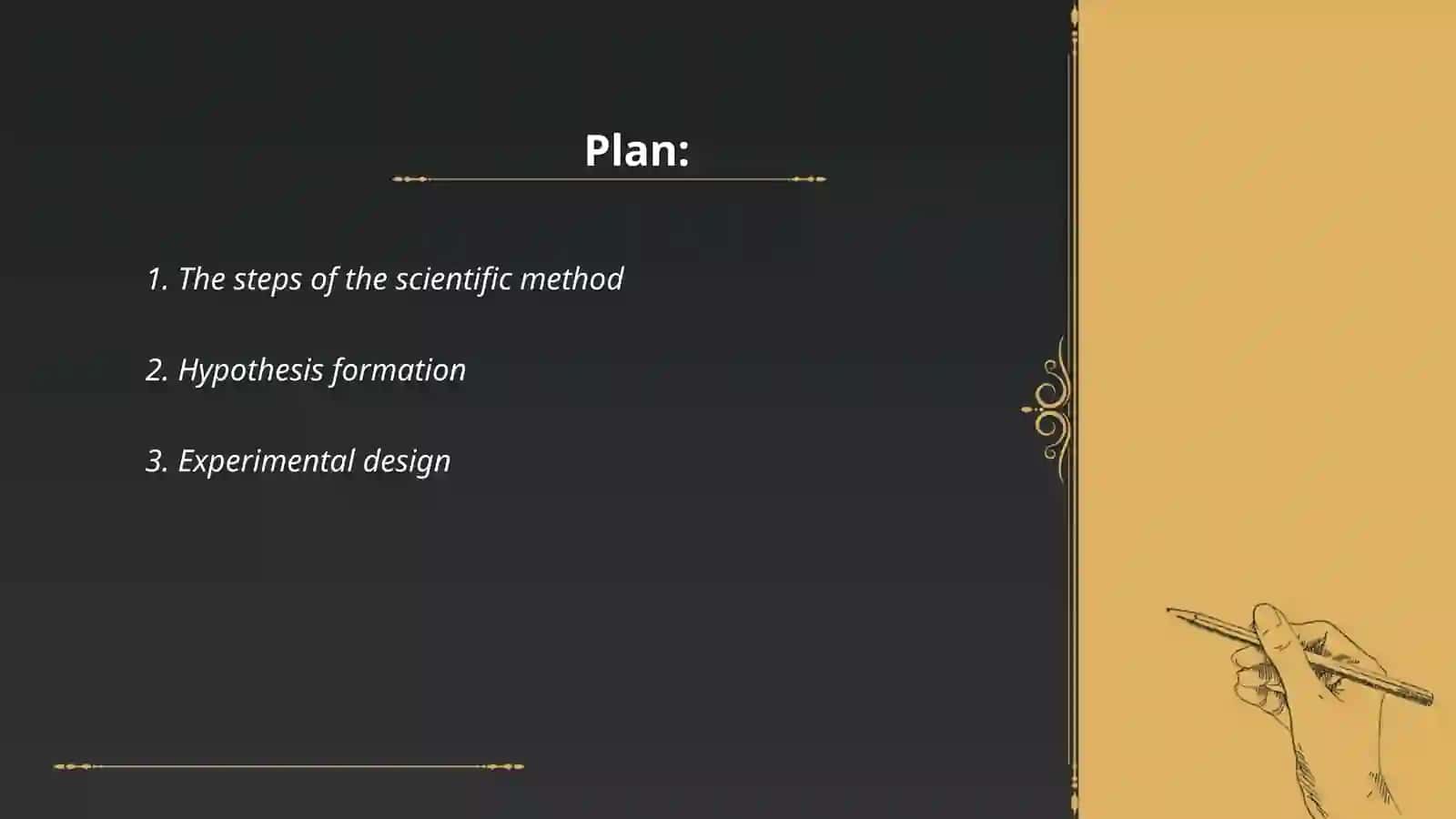 The scientific method 2