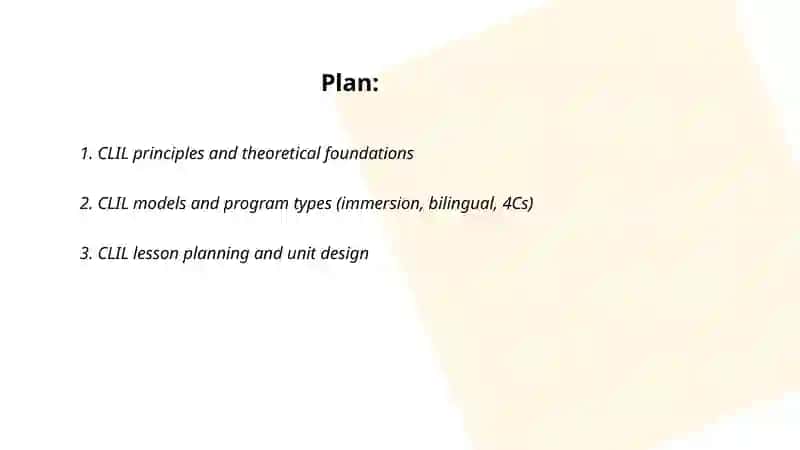 CLIL Principles and Models 2