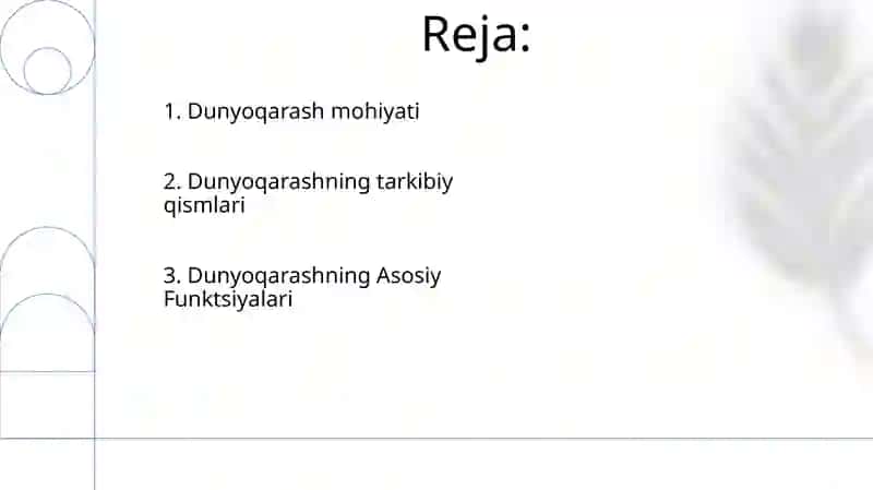 Dunyoqarashning mohiyati tuzilishi va asosiy funksiyalari 2