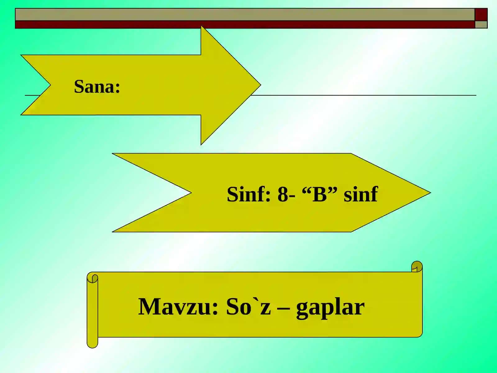 So`z - gaplar 2