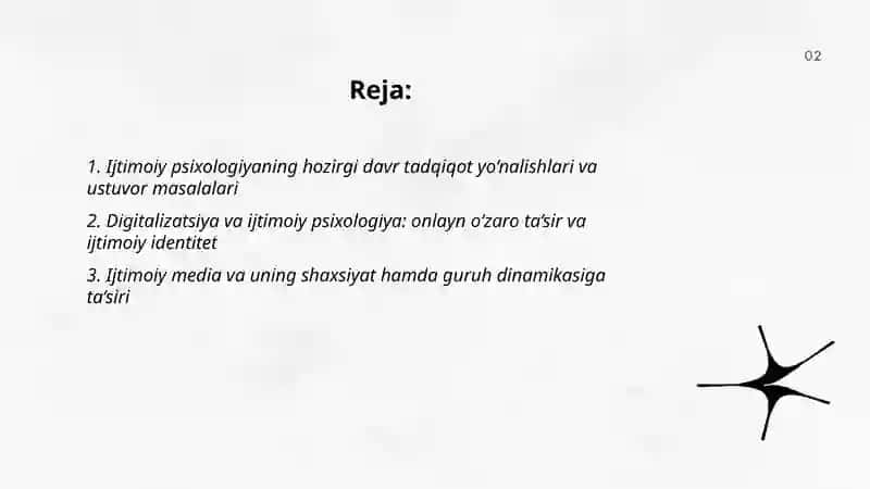 litimoiy psixologiya rivojlanishining hozirgi davridagi ahvoli 2