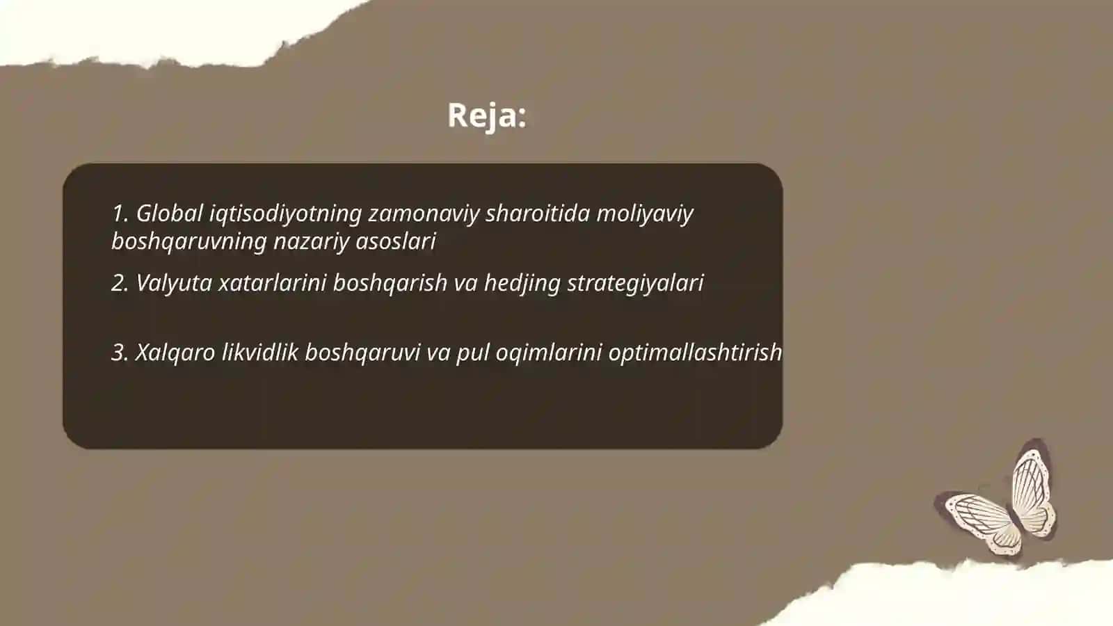 Global iqtisodiyotning zamonaviy sharoitida moliyaviy boshqaruvning nazariy asoslari 2