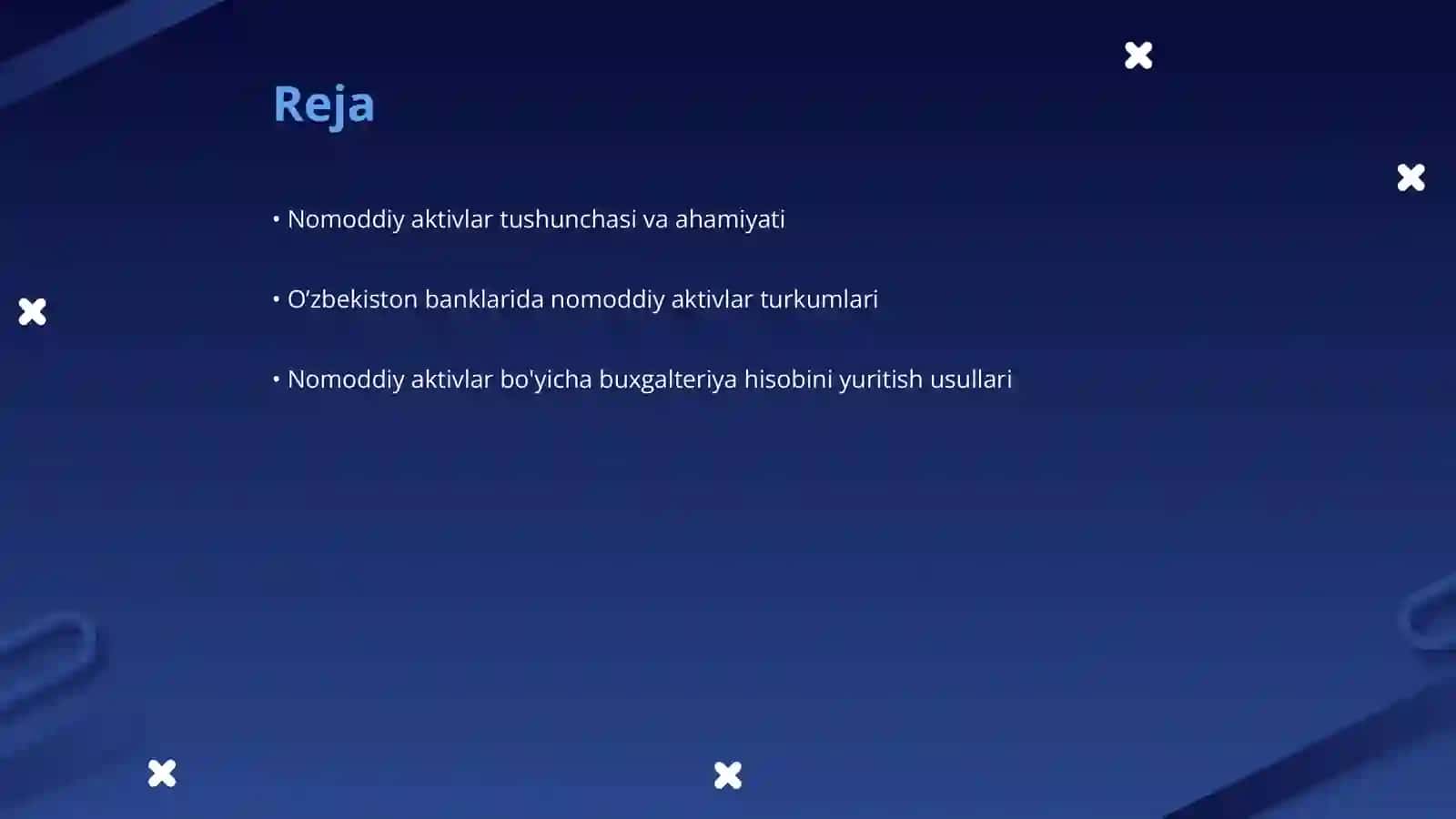 Banklarda Buxgalteriya Hisobi fani 2