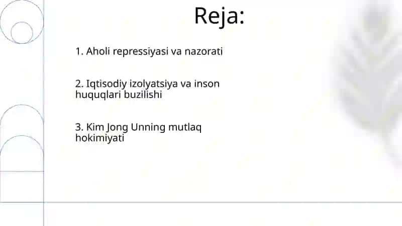 Aholi repressiyasi va nazorati 2