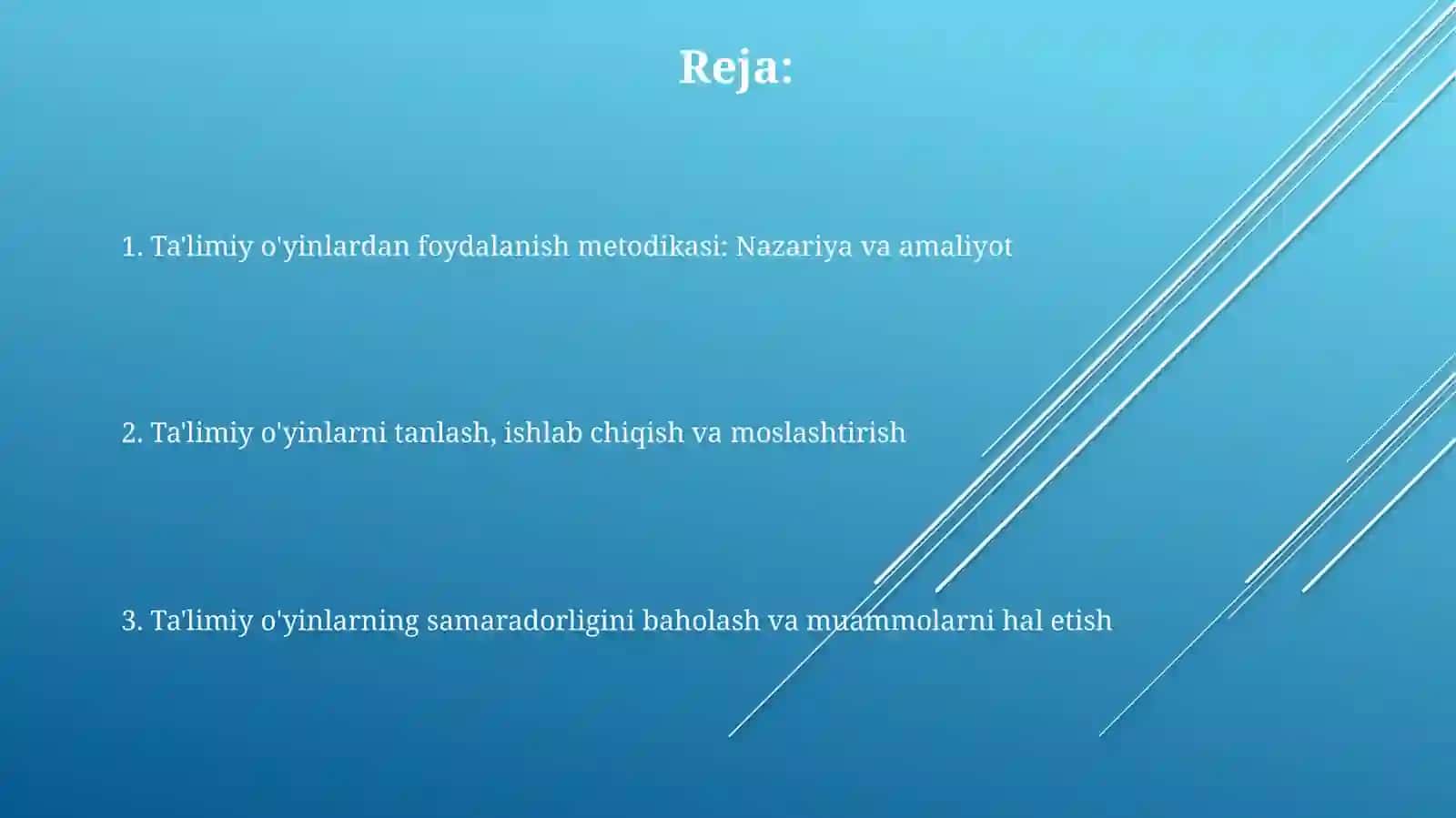 Sinf va sinfdan tashqari mashgʻulotlarda didaktik oʻyinlarni qoʻllash metodikasi 2