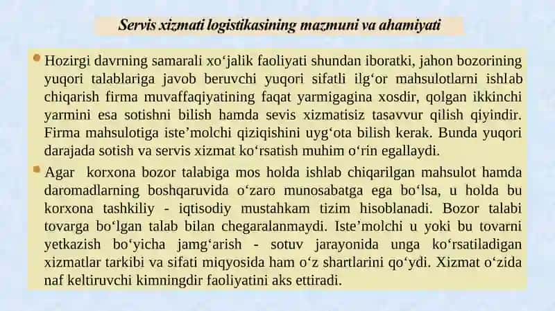 LOGISTIK SERVIS 2