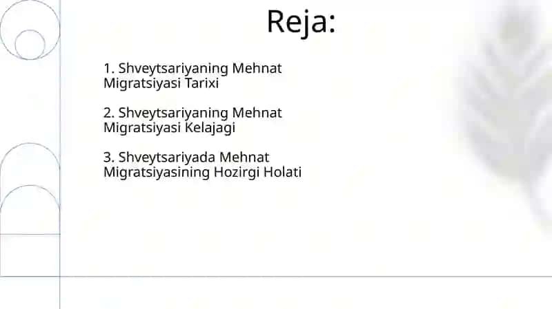 Shvetsariya ishchi kuchi migratsiyasi 2