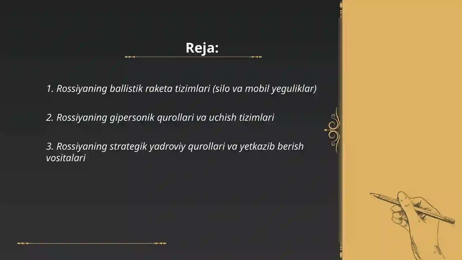 Rossiya harbiy texnologiyasi 2