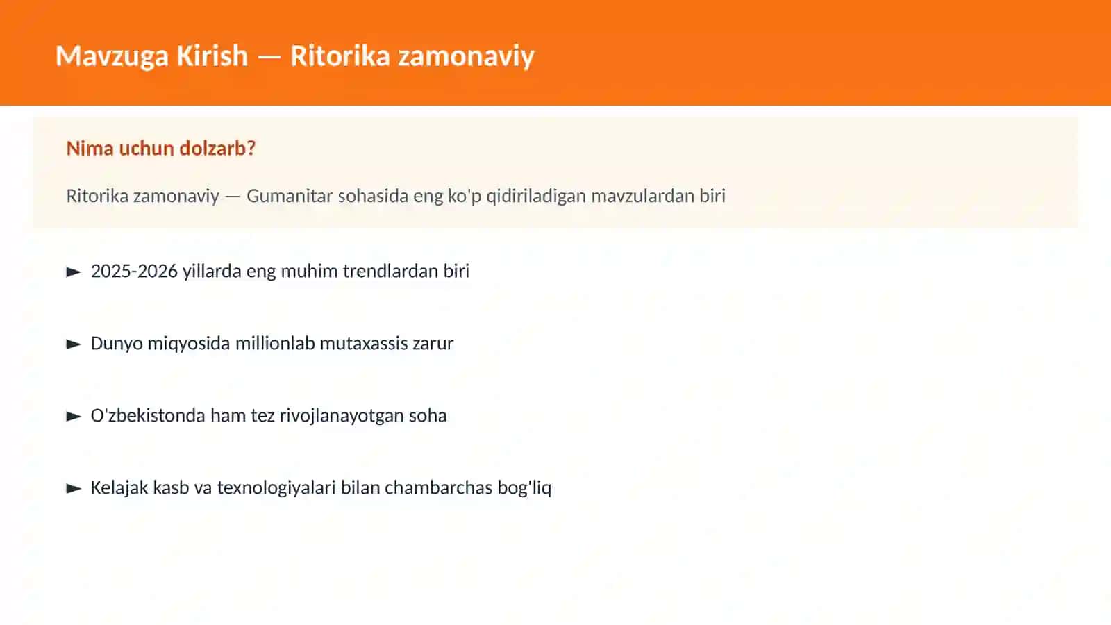 Ritorika zamonaviy 2