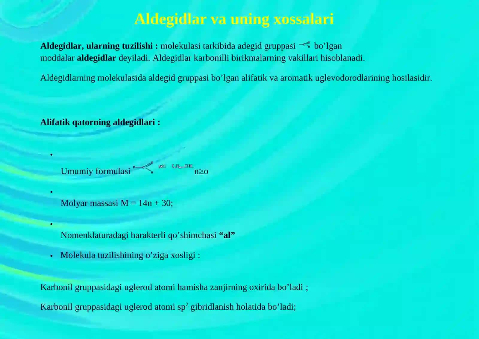 Aldegidlar va ketonlar 2