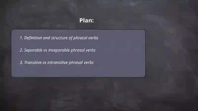 Phrasal verbs 2