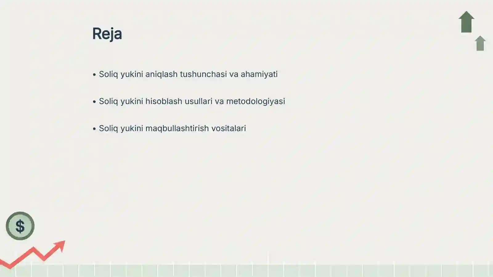 Soliq yukini aniqlash tartibi va uni maqbullashtirish yo‘llari 2