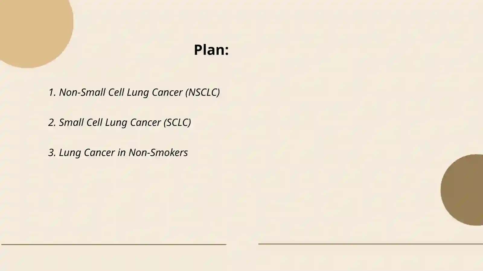 Non-Small Cell Lung Cancer (NSCLC) 2