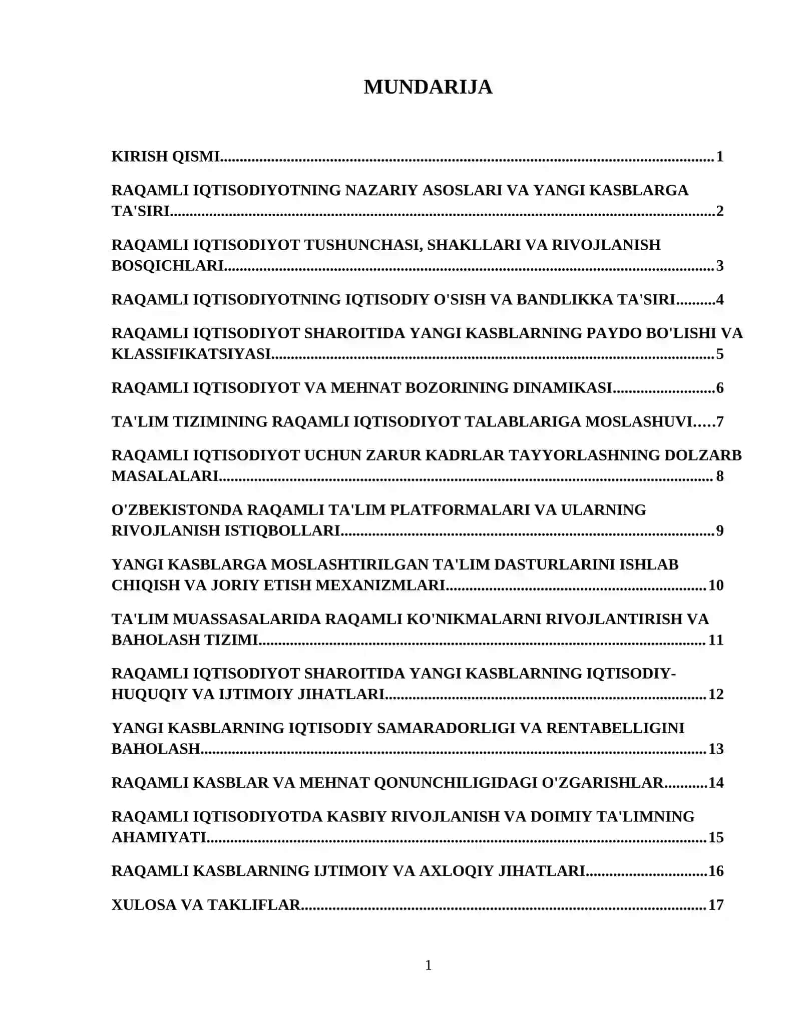 Raqamli iqtisodiyot sharoitida yangi kasblar va ularning ta’lim tizimidagi aks etishi 2