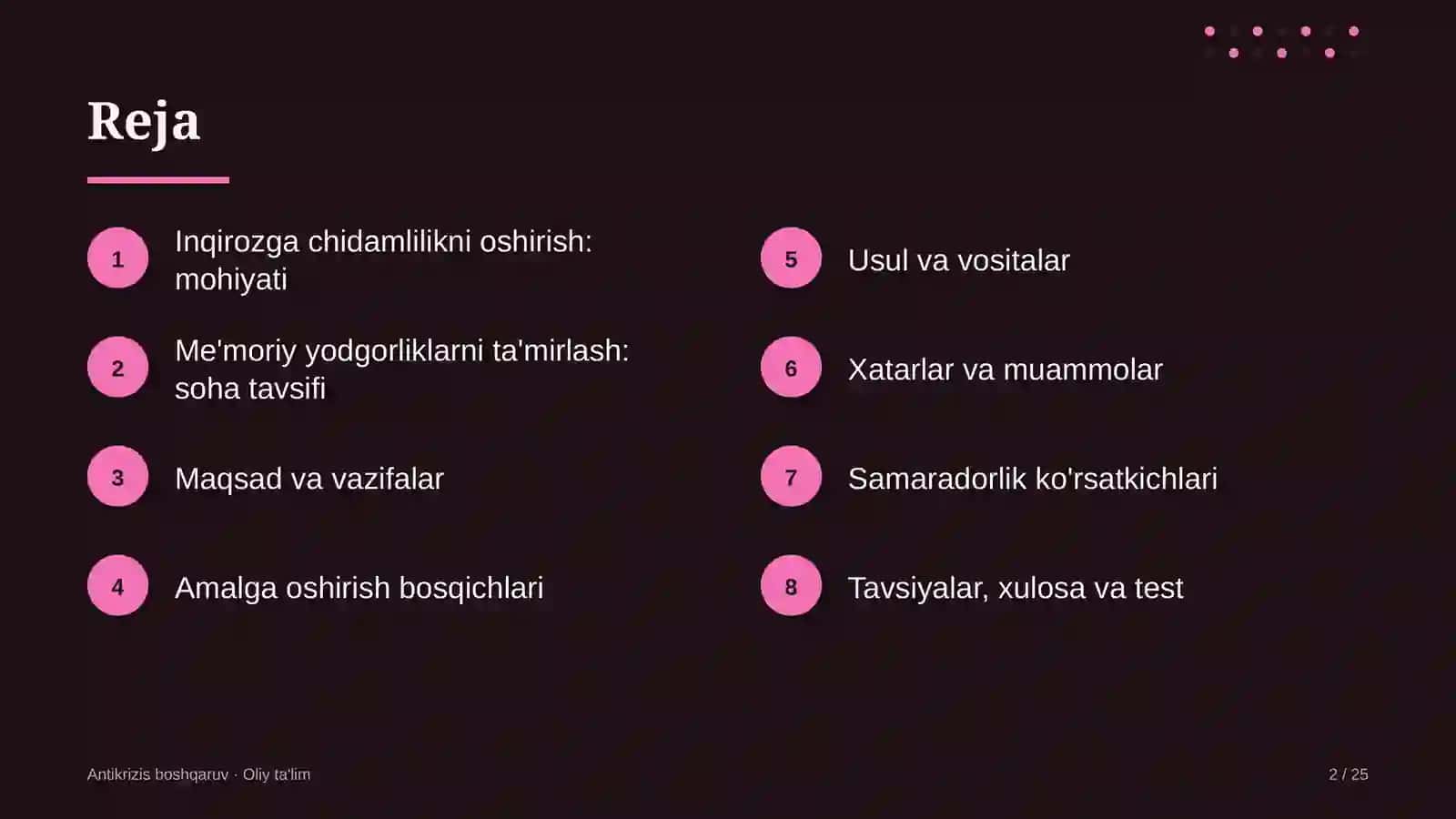 me'moriy yodgorliklarni ta'mirlashda inqirozga chidamlilikni oshirish 3568 2
