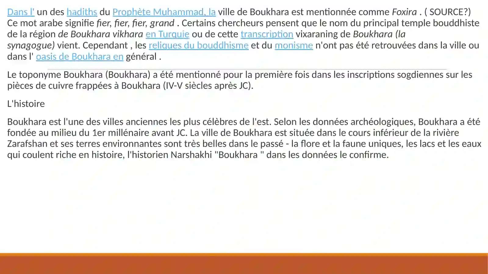 Boukhara 2