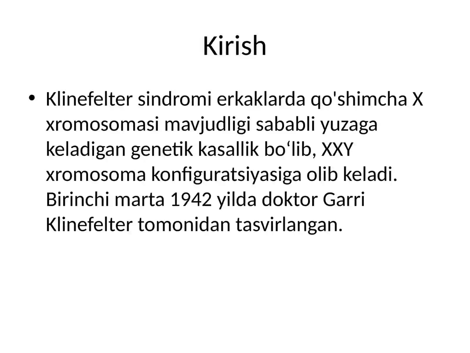 Klinefelter Sindromi 2