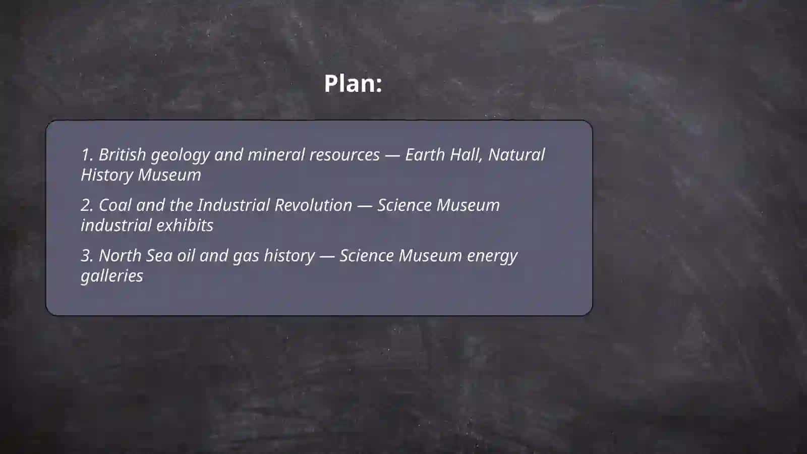 British geology and mineral resources 2