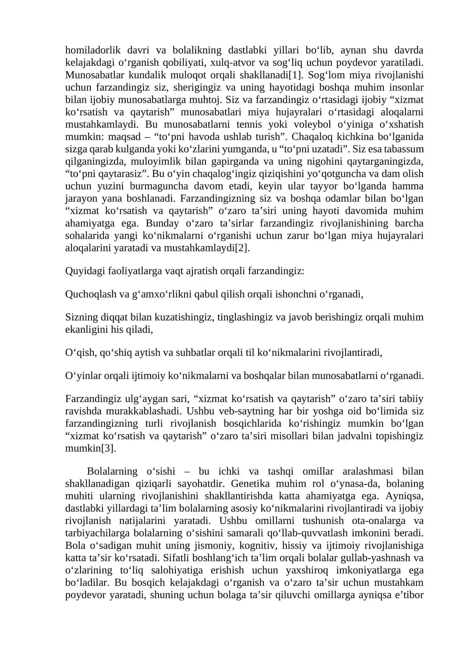 BOLALARDA IKKINCHI SIGNAL TIZIMINING RIVOJIGA TA’SIR ETUVCHI OMILLAR 2