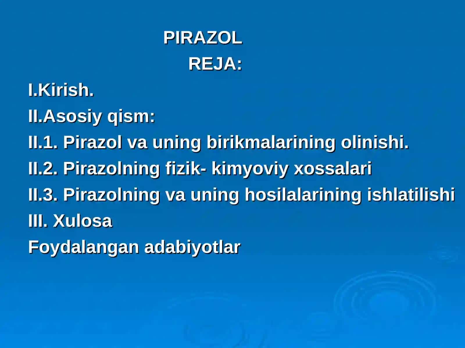 PIRAZOL 2