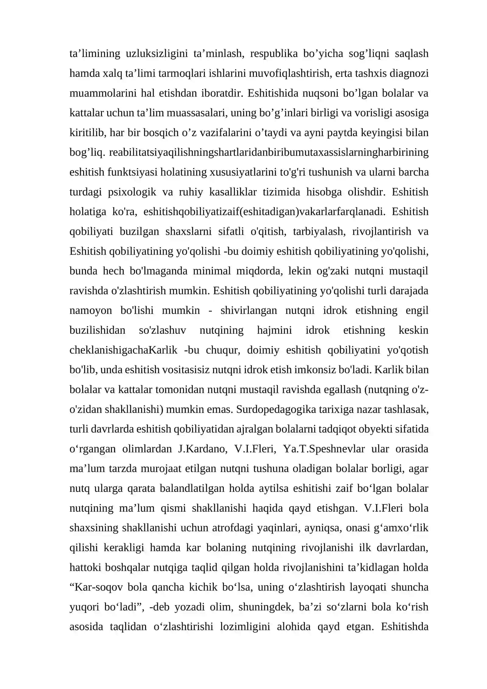Eshitishida nuqsoni boʻlgan bolalar tasavvur xususiyatlari 2