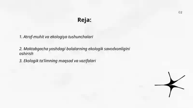 4 mavzu Maktabgacha yoshdagi bolalar bilan ekalogik talim olib borishning nazariy asoslari 2
