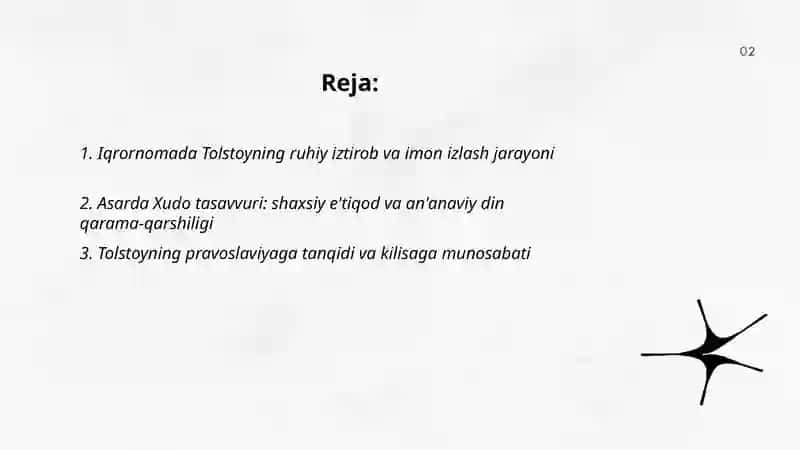 Iqrornoma asaridagi diniy e'tiqodlarini tahlil qilish 2