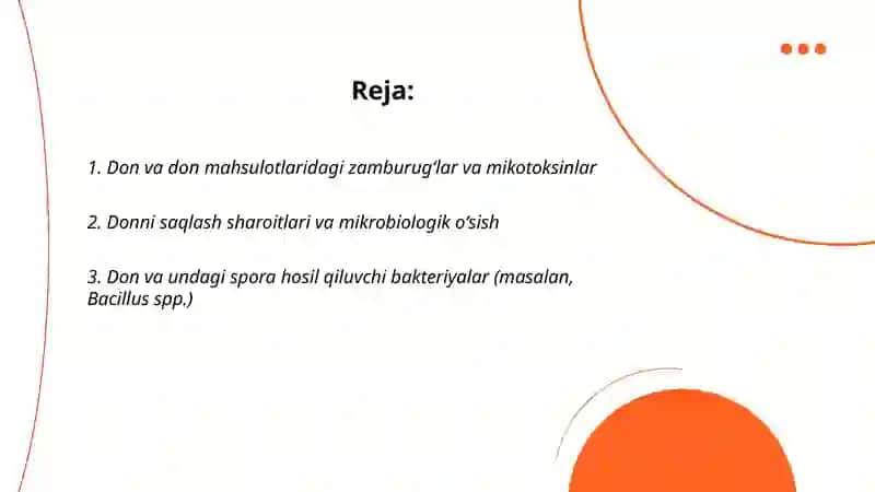 Don va don mahsulotlari mikrobiologiyasi 2