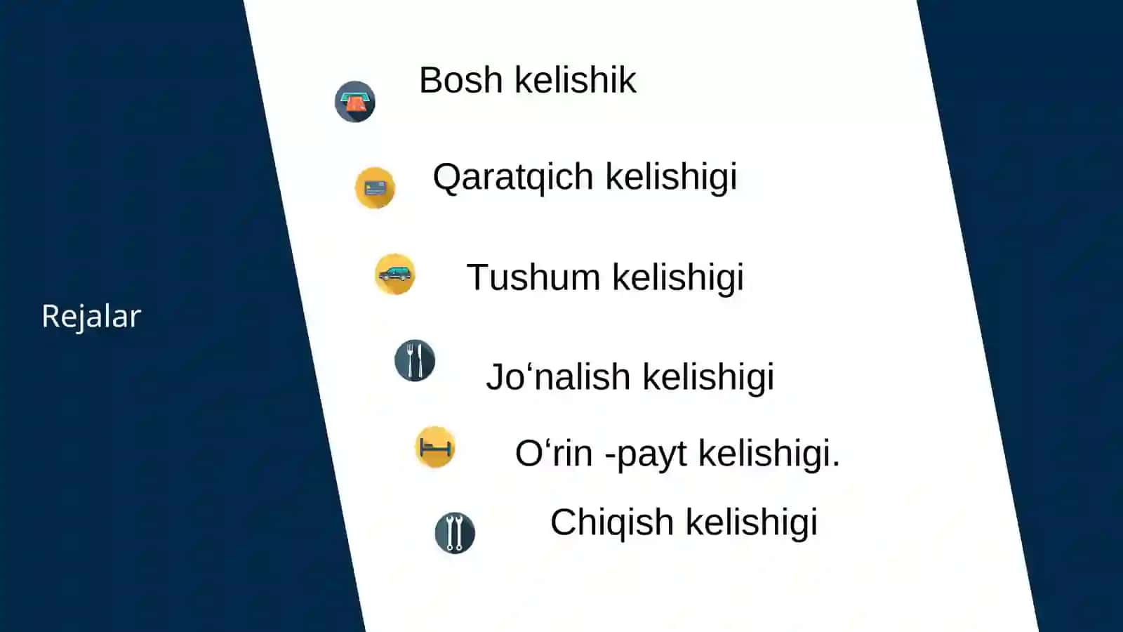 Kelishiklar 2