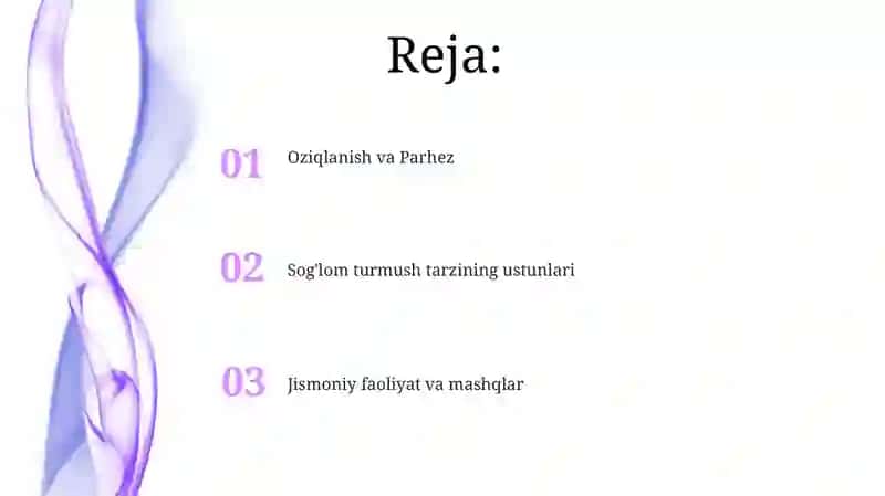 Jismoniy faoliyat 2