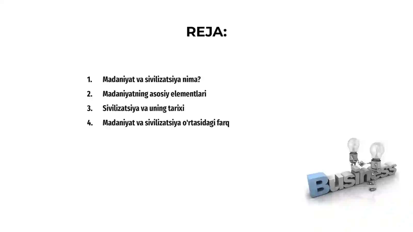 Madaniyat va sivilizatsiya 2