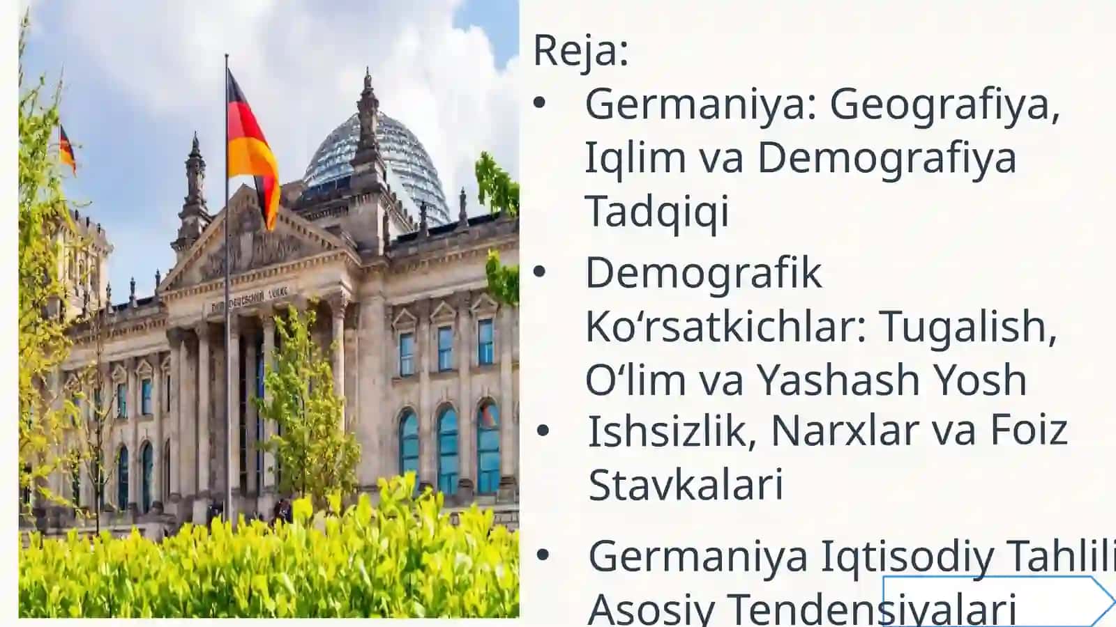 Germaniya: Geografiya, Iqlim va Demografiya Tadqiqi 2
