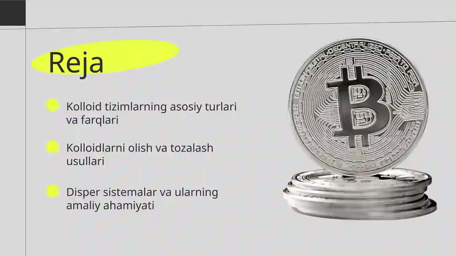 Disper sistemalar kolloid sistemalarning klassifikatsiyasini tuzilishi olinishi va tozalash usullari 2