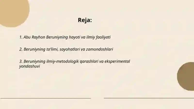 Abu Rayhon Beruniy- buyuk qomusiy olim 2